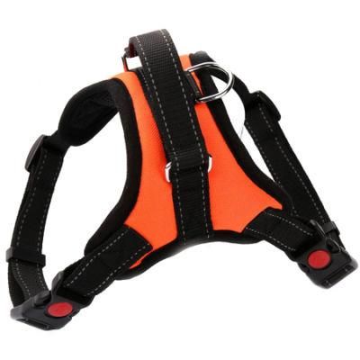 Fresh Orange Dog Harness No Chocking Pet Harness