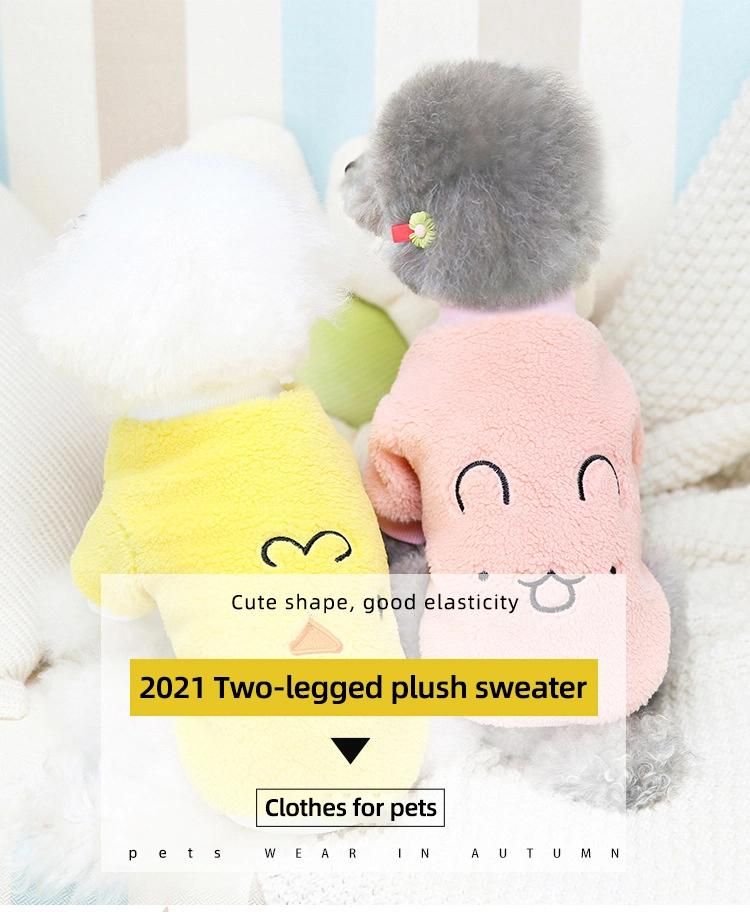 Thicken Fleece Warm Dog Jacket Cold Weather Dog Clothes for Puppy Winter Customized Logo OPP Bag Fashion BSCI Print Pet Clothes