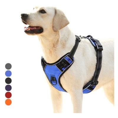 Easy Control No Pull Reflective Breathable Mesh Dog Harness