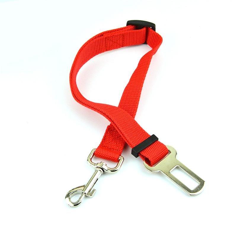 Adjustable Cat Dog Pet Safe Car Seat Belt Adjustable Harness Lead Leash