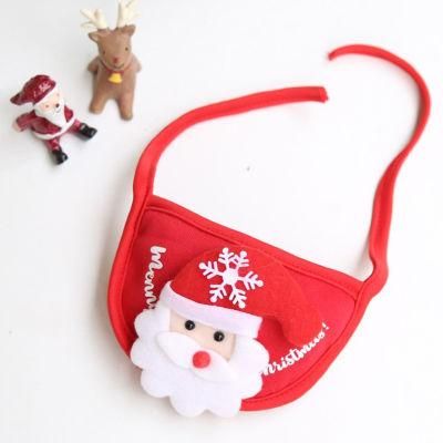 Christmas Saliva Towel Christmas Gifts Pet Dog Accesspries