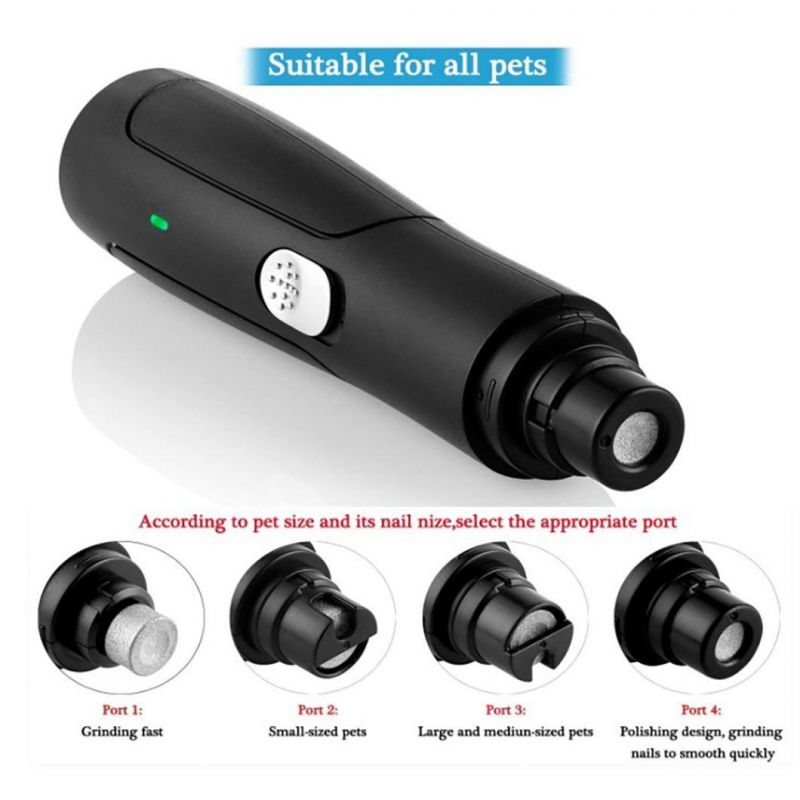 Super Mute Pet Nail Grinder Electric Cat Dog Nail Trimmer