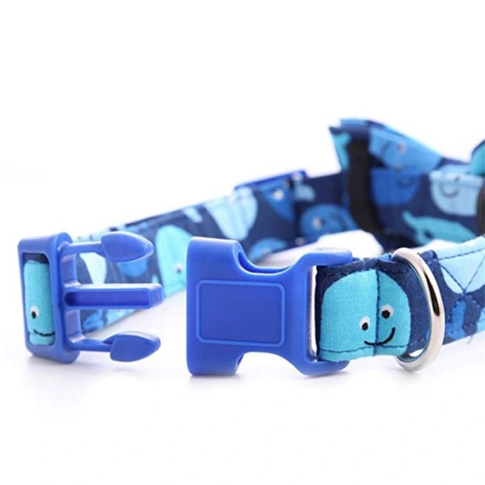 Wholesale Adjustable Bowtie Dog Collar with Metal D Ring
