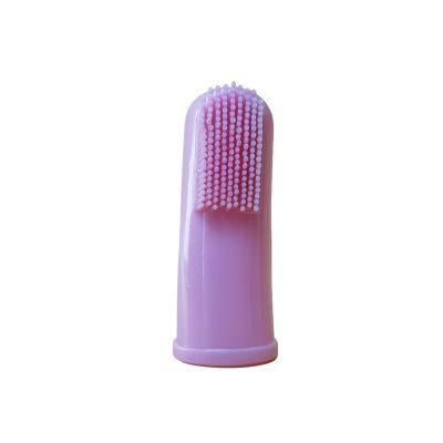 Pet Finger Cleaning Toothbrush Pink