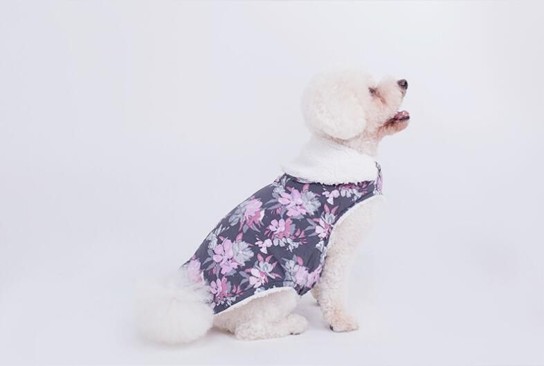 Snowflake Cold Weather Dog Coat Without MOQ