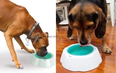 Chilled Pet Cooler Bowl Summer Pet Cooling Feeding Bowl