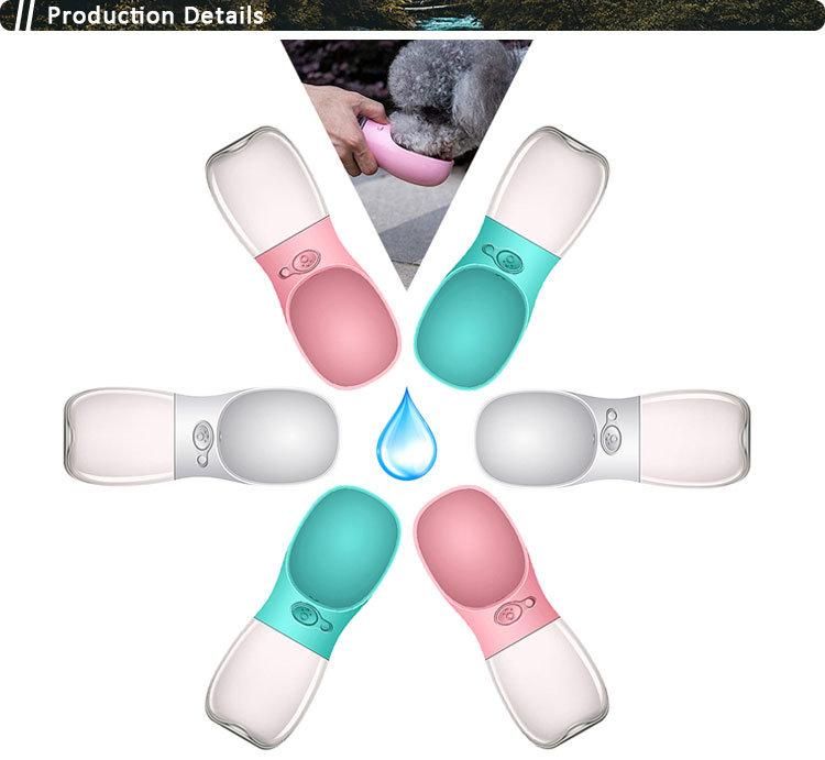 Food Grade Leakproof Portable Puppy Pet Dogs Travel Water Bottle