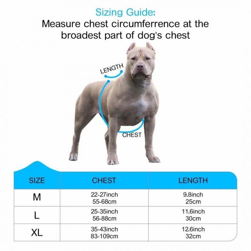 High Resistance to Tear Reflective Oxford Material Soft Vest Pet Harness