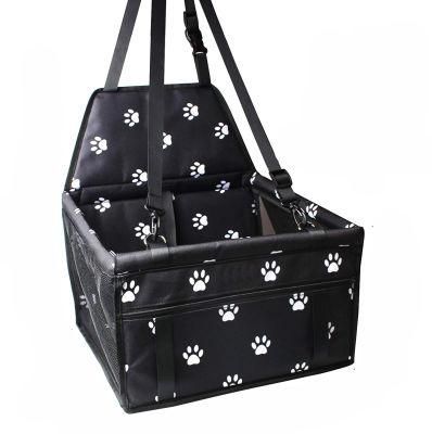 Amazon Hot Selling Foldable Mesh Waterproof Oxford Breathable Anti-Scratch Removable Pet Car Bag for Dogs and Cats