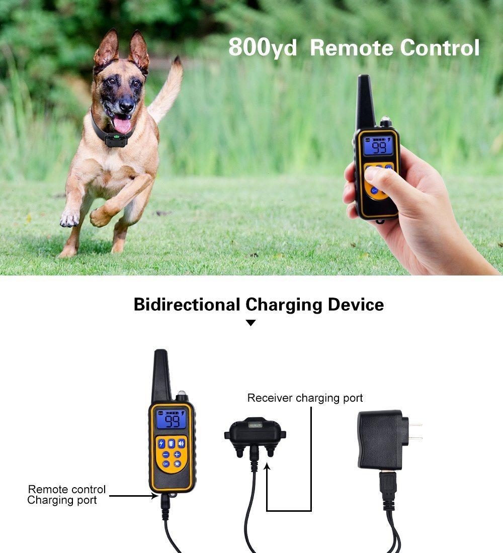 High Quality Electronic Remote Control Pet Dog Training Device Electric Shock Collar