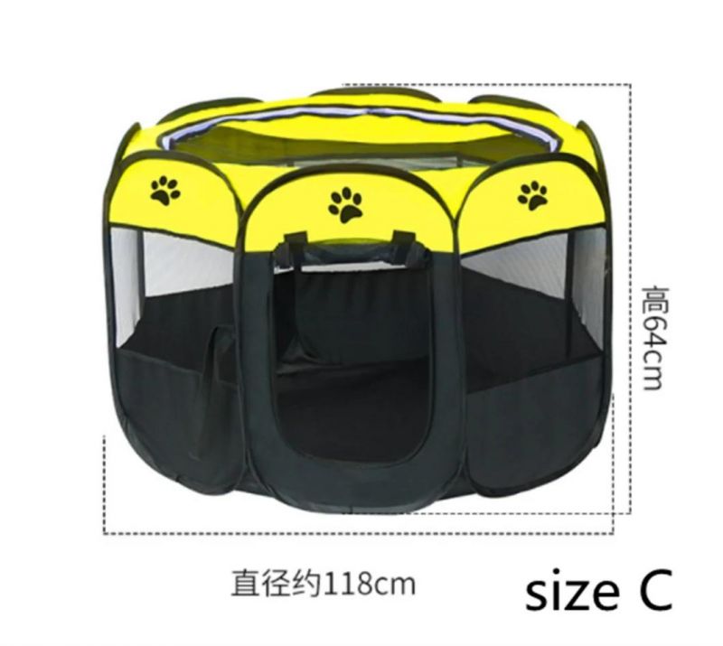 Portable Folding Pet Tent Dog House Cat House