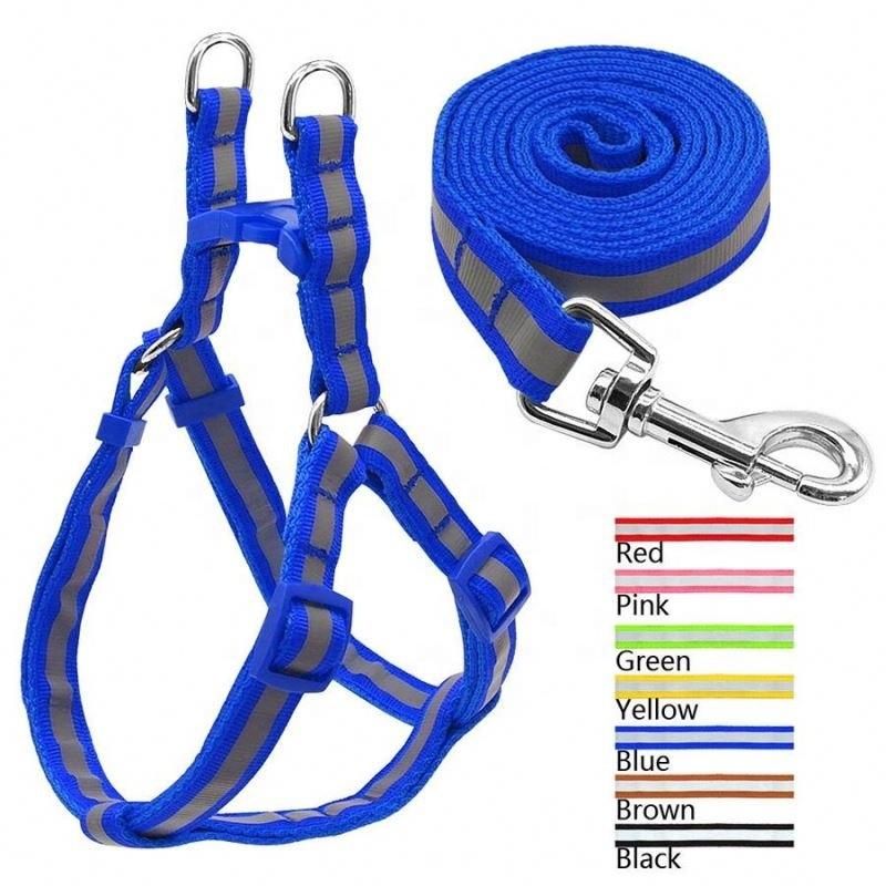 OEM Multiple Designs Reflective Walking Dog Harness with Leash/Pet Toy /Dog Harness/Pet Accessories