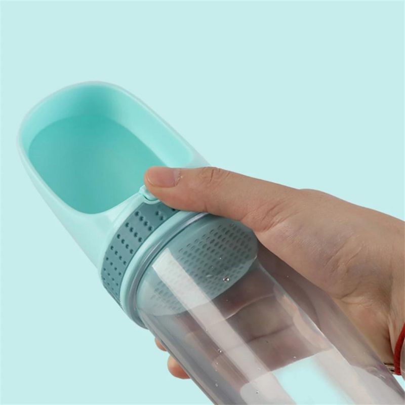 Portable Pet Filter Drinking Cup Outdoor Dog Water Dispenser Feeder