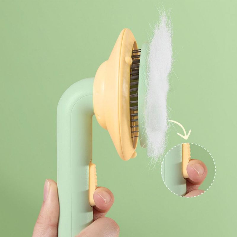 Pet Cat Brush Dog Comb Hair Removes Pet Hair Comb Self Cleaning Slicker Brush for Cats Dogs Removes Tangled Hair Beauty Products