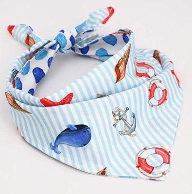 2020 New Released Brand Print Bandanas Sublimation Polyester Cooling Dog Triangular Bandana