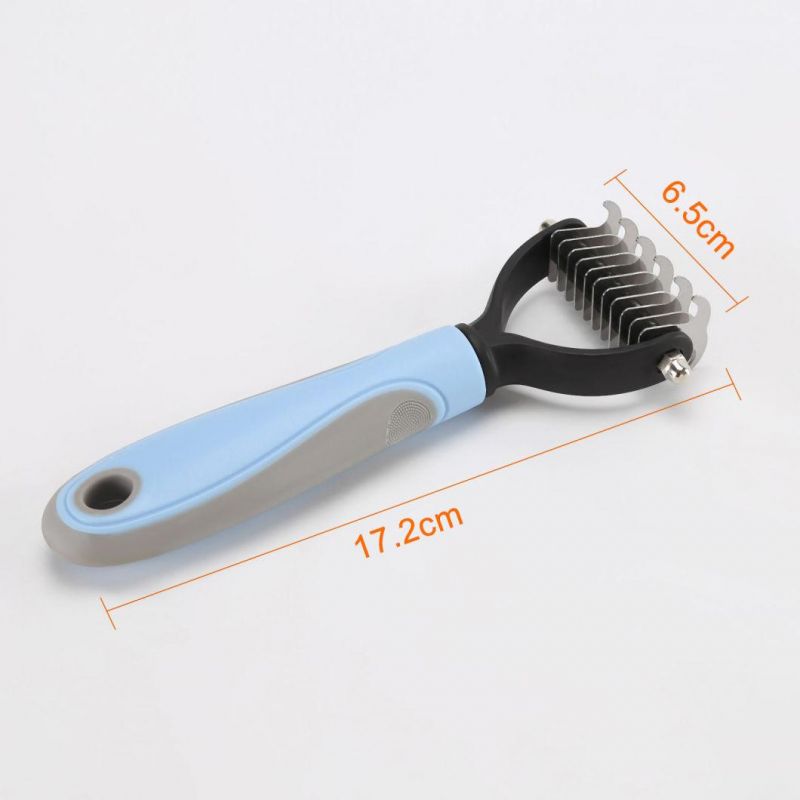 Hair Removal Comb Fur Trimming Dematting Deshedding Brush Grooming Tool