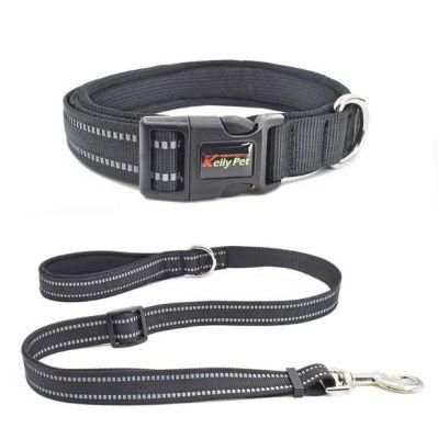 Hot Promotion Reflection Designer Plastic Buckle Adjustable Pet Cat Collar Leash Nylon Dog Collar