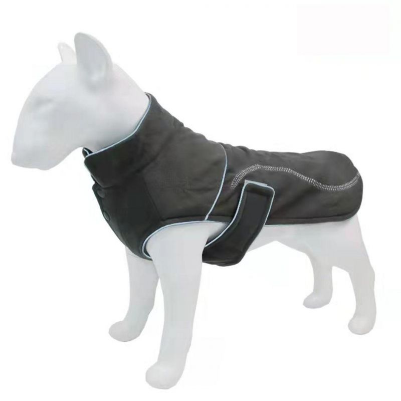 Sport Style Dog Coat Warm Fleece Pet Clothes