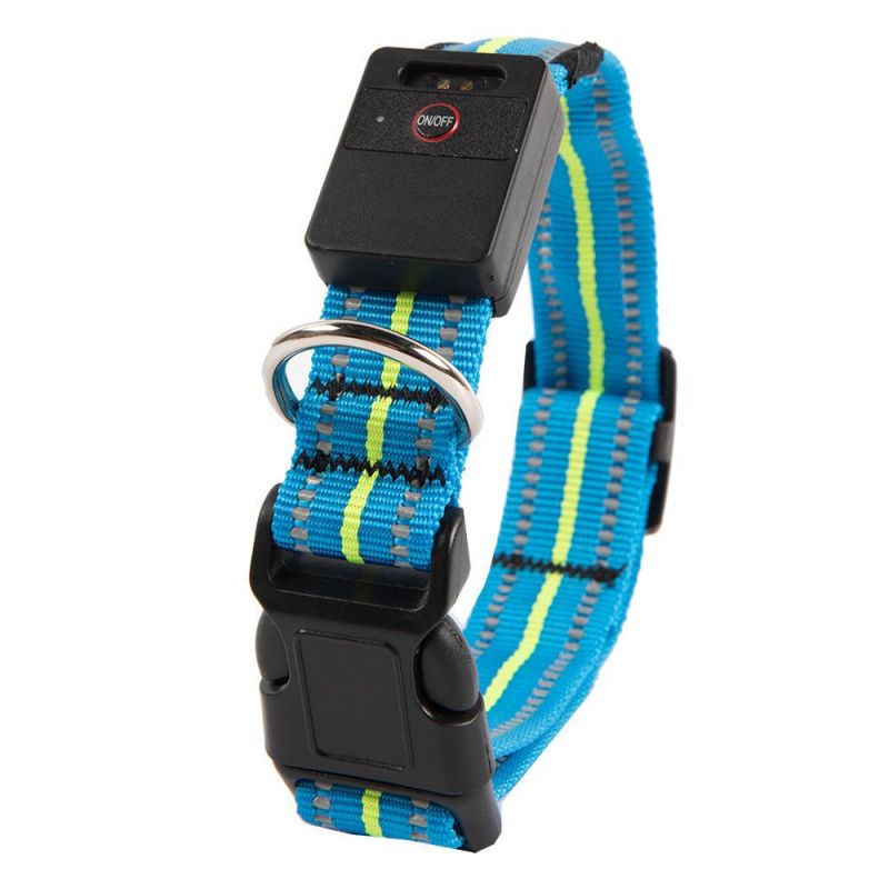 100% Waterproof LED Dog Collar USB Rechargeable Light Glowing Collars