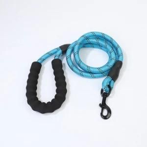 Pet Products Supply Blue Reflective Round Pet Tow Rope