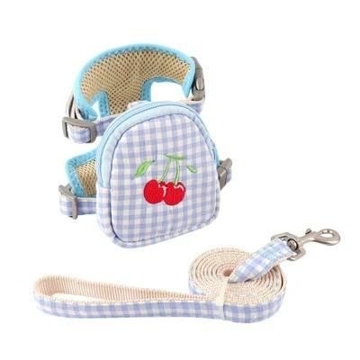 Fashion Reversible Pet Products Cat Harness