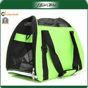 Green Popular Safety Pet Tote Bag with Mesh Window