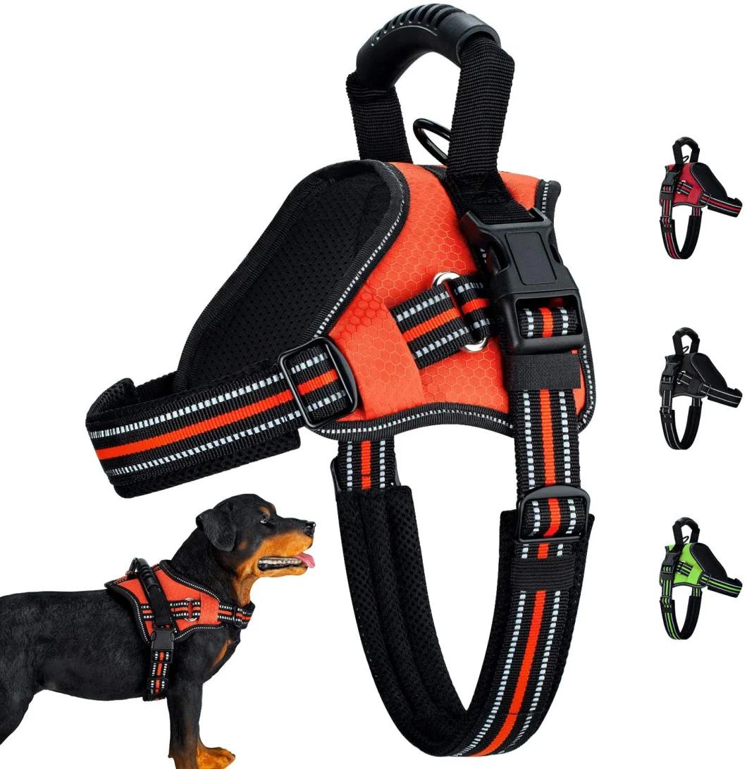 Dog Harness No-Pull Adjustable Dog Vest with Training Handle