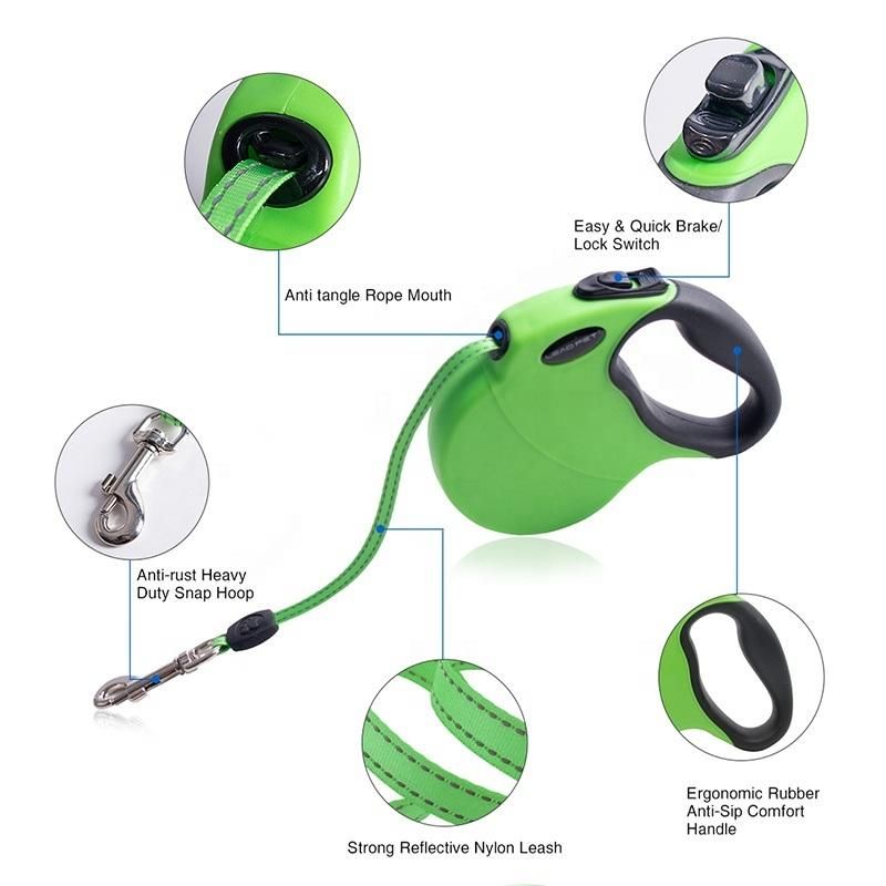 Wholesale More Design Retractable Dog Rope