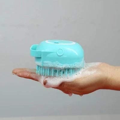Fast Easy Shower Massage Silicone Rubber Pet Grooming Set Shower Tool Pet Comb Set