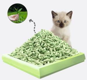 Easy to Clean High Quality Green Tea Tofu Cat Litter Sand