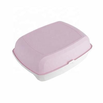 Pet Cleaning Cats High-Quality Plastic Cat Litter Box Easy to Cleaning Cat Toilet Box