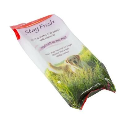 OEM Service Pet Grooming Wet Wipes with Low Price Pet Cleaning Paper