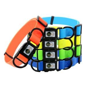 Best Selling Durasoft Reflective PVC Coated Pet Christmas Theme Dog Collars Hat