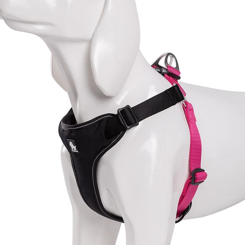 Dog Harness Reflective Adjustable No Pulling Alleviating Stress The Pressure Vest