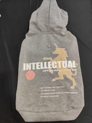 &quot;Intellectual&quot;Dog Hoodie Pet Products Dog Clothes Dog Clothing
