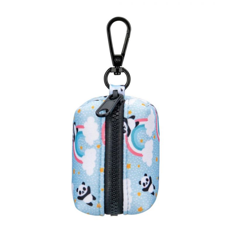 Neoprene Dog Poop Bag Dispenser with Rubber Grommet