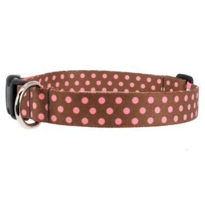 Hot Selling Colorful Hot Transfer Printed Cute Dots Dog Collar