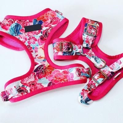 Polyester Dog Harness Custom Dog Harness with Metal Buckle Wholesale Personalized Dog Harness