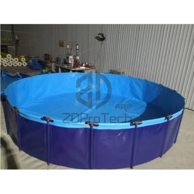 Custom Size Fish Tank PVC Fish Farming Tank PVC Tarpaulin Fish Pond