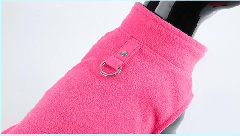 Cold Weather Winter Dog Jacket Warm Fleece Thickened Dog Coat