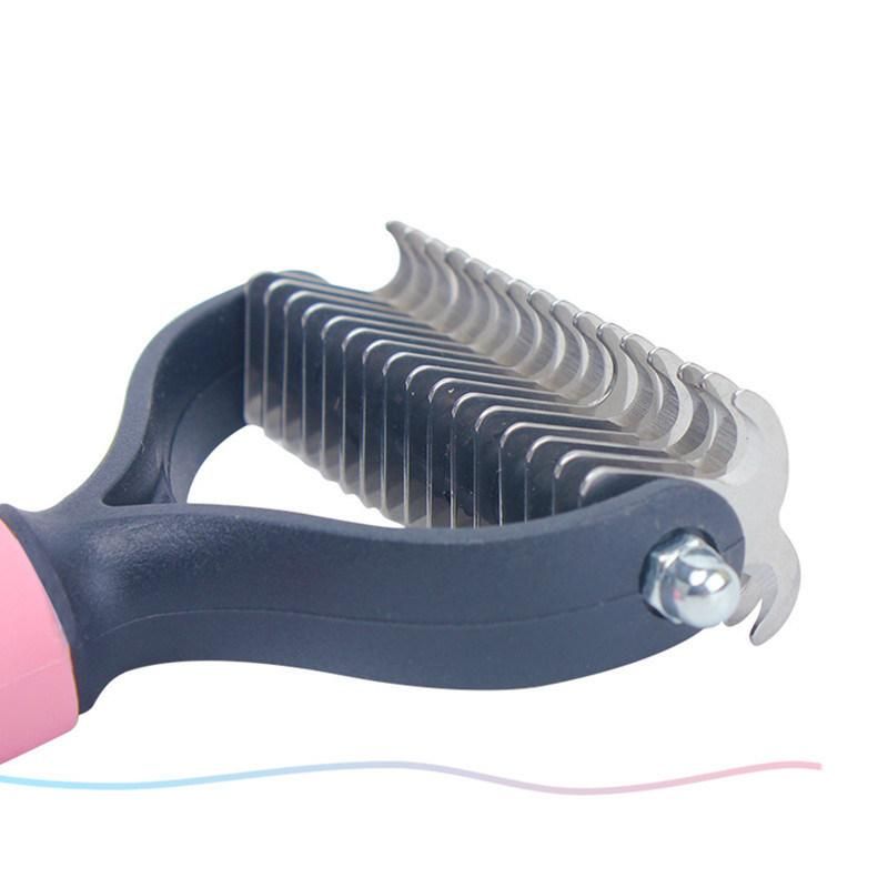 New Pet Hair Removal Comb Professional Large Dogs for Long Hair Pet Brush Grooming Tool