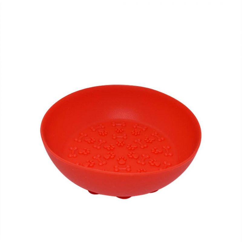 Food Grade Silicone Pet Bowl Colorful Cat Dog Bowls
