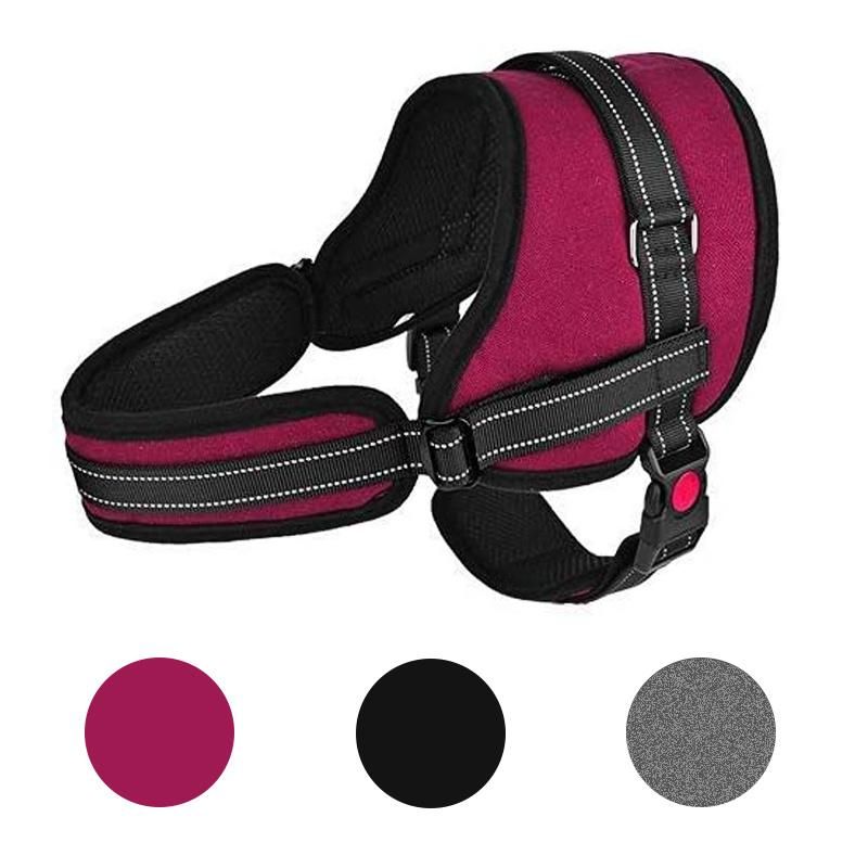 No Pull Dog Harness Vest Adjustable Neck and Chest Strap Padded Halter Vest Top Handle Harness Locker Designers Dog Harness