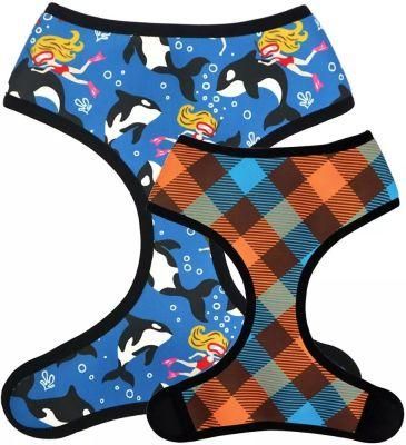 Different Color Printing Design Padded Dog/Pet Harness Full Sets