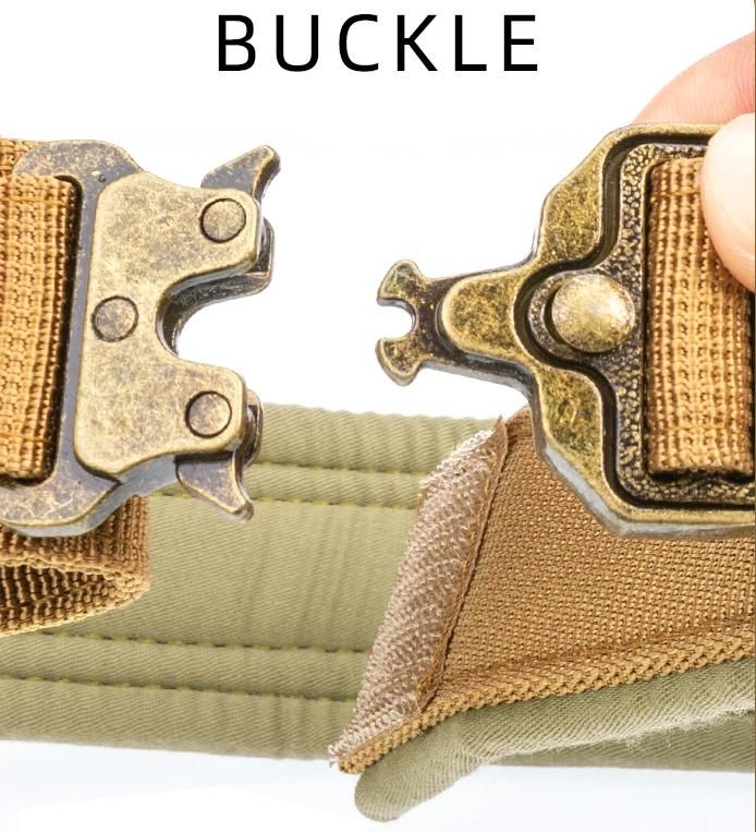 Tan Handle Heavy Duty Reflective Leash Collars Dogs Nylon Tactical Quick Release Buckle Dog Collar Dog Lead