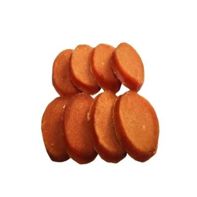Soft Chicken Jerky Breast Pet Dog Food Chicken Round Coin Treats Dog Snacks