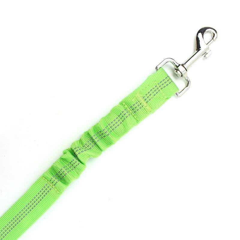 Pb-001 Pet Accessories Adjustable Car Dog Seat Belt with Nylon Bungee Elastic Buffer