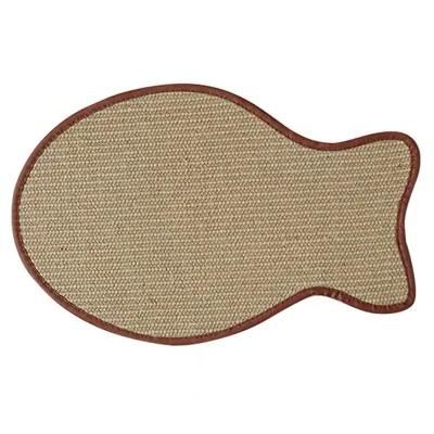 Pet Scratch Rug Fish Pattern Animals Training Mat