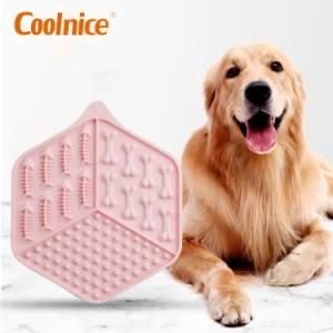 Customized Silicone Pet Feeding Bowls for Dog Eating Slowly