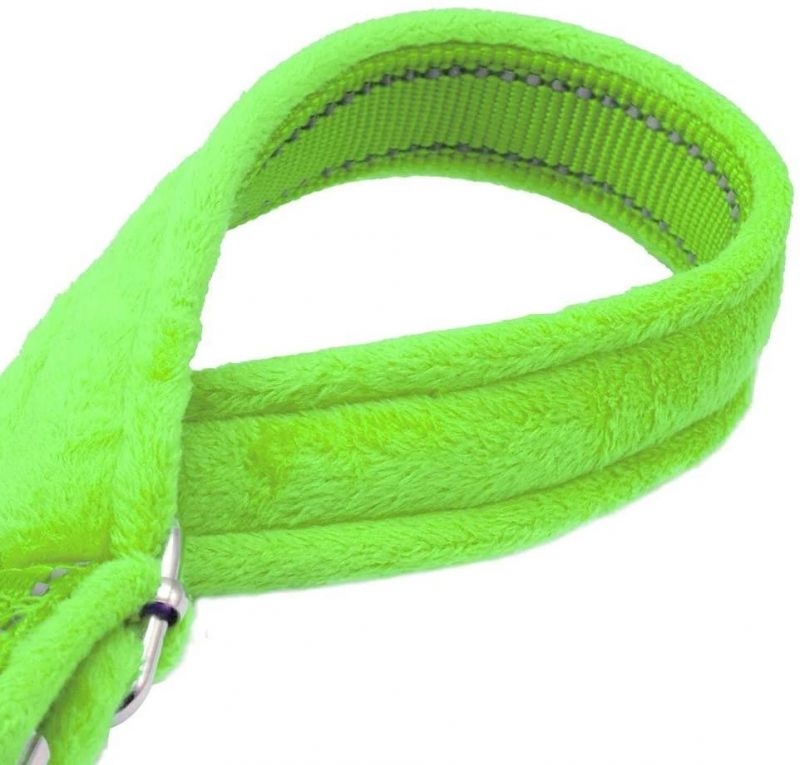 Super Easy to Put It on Soft Flannel Dog Collar